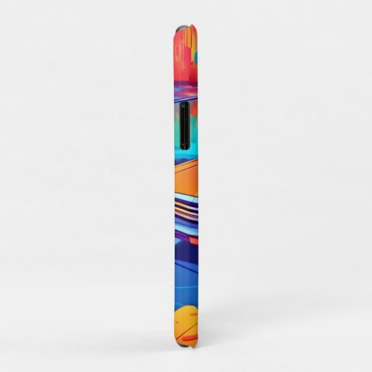 カラフルクラシックデザイン Case-Mate iPhoneケース (裏面/右)