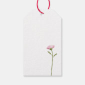 カラフルクラシックフローラの緑 ギフトタグ (裏面)