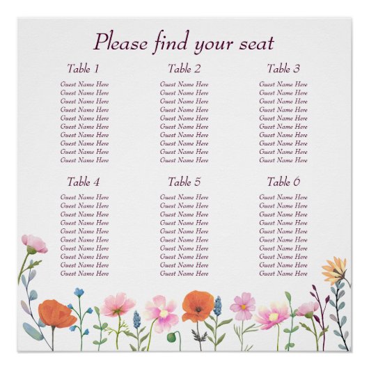 カラフルクラシックフローラの緑 ポスター (正面)