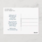 カラフルクラシック季節のごあいさつ ポストカード (裏面)