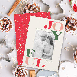 カラフルクラシックJoyful Cornersタイポグラフィ シーズンカード