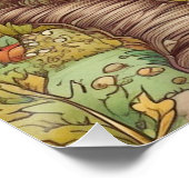 カラフルクリエイティブキノコの住芸 ポスター (コーナー)