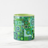 カラフルクリエイティブ芸術的の誕生日プレゼント マグカップ (中央)