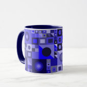 カラフルクリエイティブ芸術的の誕生日プレゼント マグカップ (正面左)