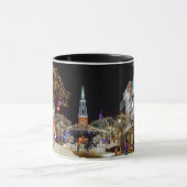 カラフルクリスマスイブスノーシティ マグカップ (中央)