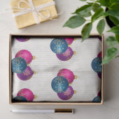 カラフルクリスマスオーナメントティッシュペーパー 薄葉紙 (ギフト)