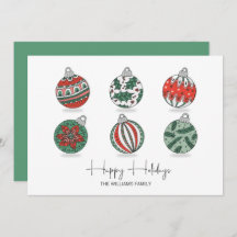 カラフルクリスマスオーナメント