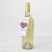 カラフルクリスマスオーナメント ボトルネックタグ (アングル)