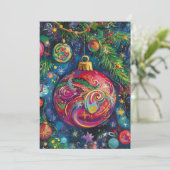 カラフルクリスマスカード シーズンカード (スタンド正面)