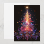 カラフルクリスマスカード – デジタルクリスマスカード シーズンカード (正面/裏面)