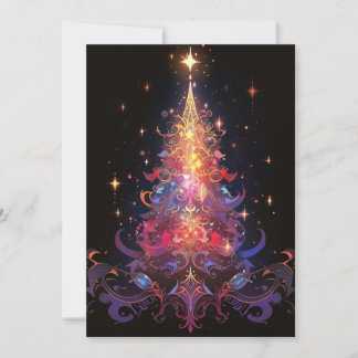 カラフルクリスマスカード – デジタルクリスマスカード シーズンカード