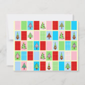 カラフルクリスマスカード ノートカード (正面)