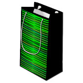 カラフルクリスマスグストライプリーン抱き枕 スモールペーパーバッグ (裏面アングル)