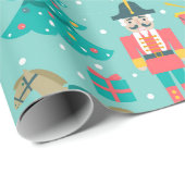 カラフルクリスマスシンボルのパターン ラッピングペーパー (ロールコーナー)