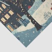 カラフルクリスマスツリーの灯り 薄葉紙 (詳細)