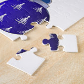 カラフルクリスマスツリーオーナメント ジグソーパズル (側面)