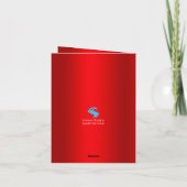 カラフルクリスマスツリー カード (裏面)