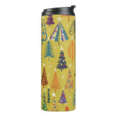 カラフルクリスマスツリー：フェスティバルの背景。 タンブラー (回転左)