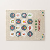 カラフルクリスマスビンゴジグソーパズル ジグソーパズル (横)