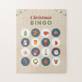 カラフルクリスマスビンゴジグソーパズル ジグソーパズル (縦)