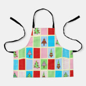 カラフルクリスマス広場 エプロン (正面)
