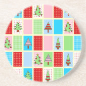 カラフルクリスマス広場 コースター (正面)