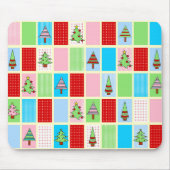 カラフルクリスマス広場 マウスパッド (正面)