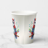 カラフルクリスマス紙カップ 紙コップ (右)