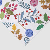 カラフルクリスマス記号パターン 薄葉紙 (詳細)