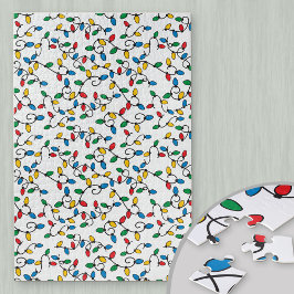 カラフルクリスマス電球パターン困難 ジグソーパズル