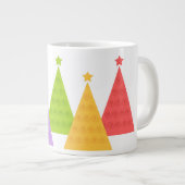 カラフルクリスマス ジャンボコーヒーマグカップ (正面右)