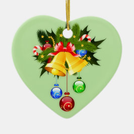 カラフルクリスマス セラミックオーナメント