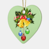 カラフルクリスマス セラミックオーナメント (左)