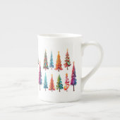 カラフルクリスマス ボーンチャイナマグカップ (右)