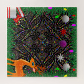 カラフルクリスマス&新年ジグソーパズル ジグソーパズル (横)