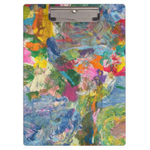 カラフルクリップボード抽象芸術美的クリップボード