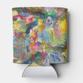 カラフルクーラーボックスドリンク審美缶ビールソーダ 缶クーラー (裏面)