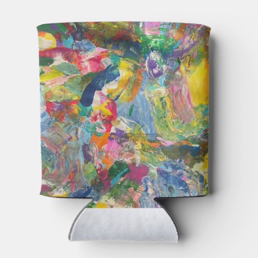 カラフルクーラーボックスドリンク審美缶ビールソーダ 缶クーラー (裏面)