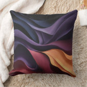 カラフルグラデーション輪郭 クッション (ブランケット)