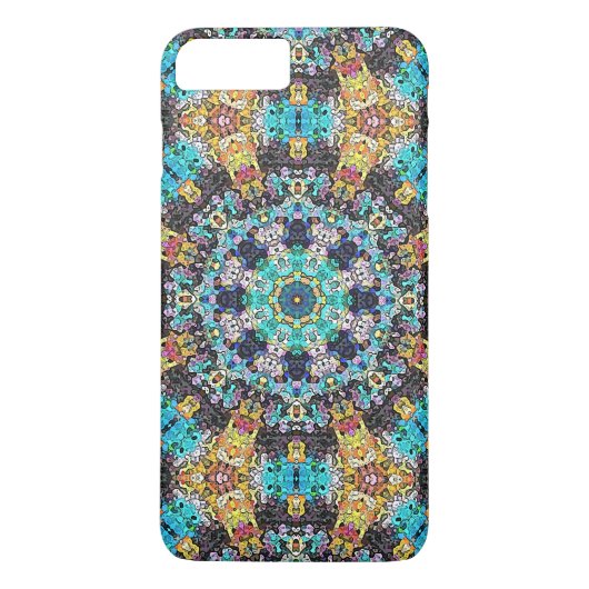 カラフルグランジ曼荼羅 Case-Mate iPhoneケース (裏面)