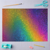 カラフルグリッターアートティッシュペーパー 薄葉紙 (クラフト)