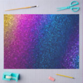 カラフルグリッターアートティッシュペーパー 薄葉紙 (クラフト)