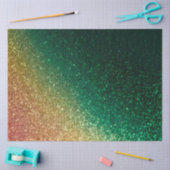 カラフルグリッターアートティッシュペーパー 薄葉紙 (クラフト)