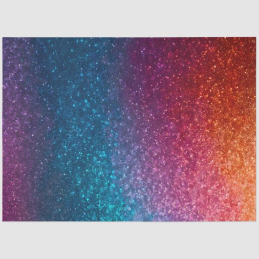 カラフルグリッターアートティッシュペーパー 薄葉紙 (正面)