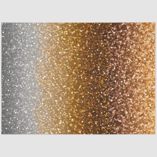 カラフルグリッターアートティッシュペーパー 薄葉紙 (正面)