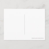 カラフルグリッターパーティー懇親会日付の保存 案内ポストカード (裏面)