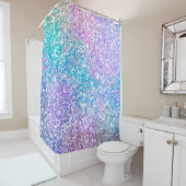 カラフルグリッタープリント シャワーカーテン (インサイチュ)
