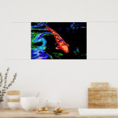 カラフルコイ ポスター (キッチン)