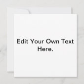 カラフルコテージと湖の風景–65456 招待状 (裏面)