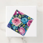 カラフルコテージガーデンフラワーアートギフトラベル フェイバータグ (インサイチュ)